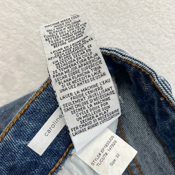 NEW STS Blue 32 Distressed Boyfriend Blue Denim Jeans EP1933JDS - Picture 14 of 16